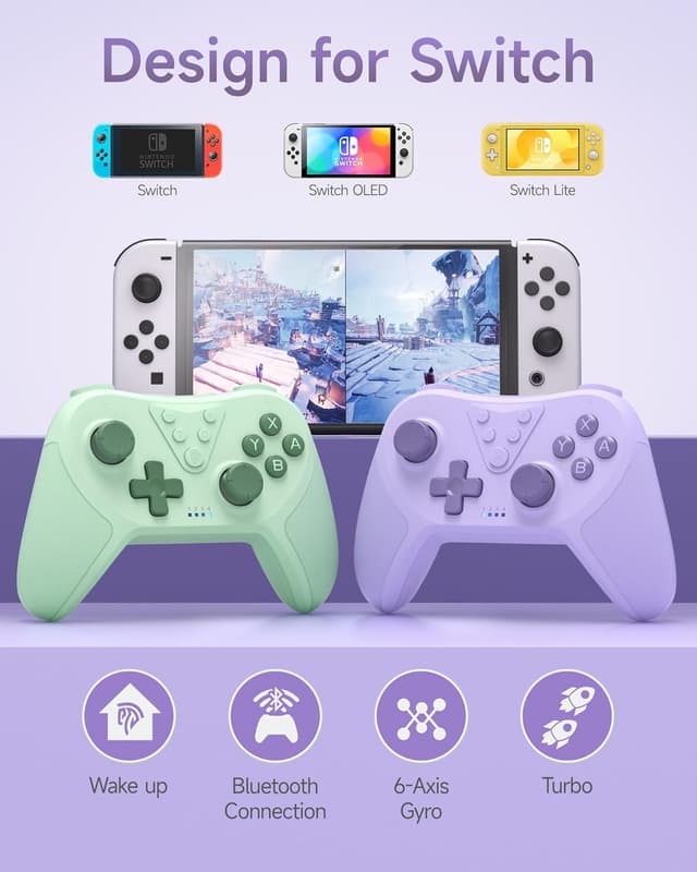 Thumbnail 1 de EasySMX Switch Controller with 6-Axis