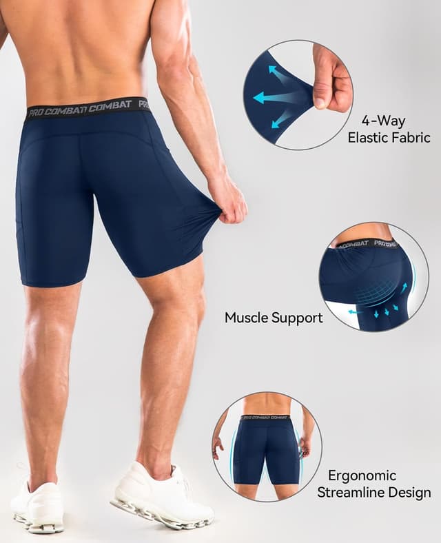 Detalle de Niksa Compression Shorts 88% Polyester