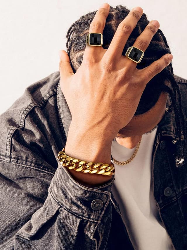 Detalle de Supcare curb link bracelet chain 19cm