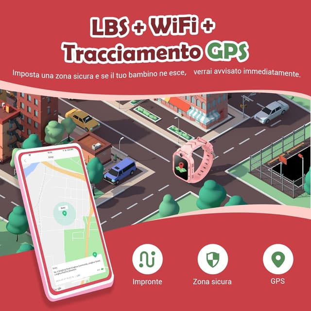 Detalle de Blackview smartwatch bambini GPS 4G