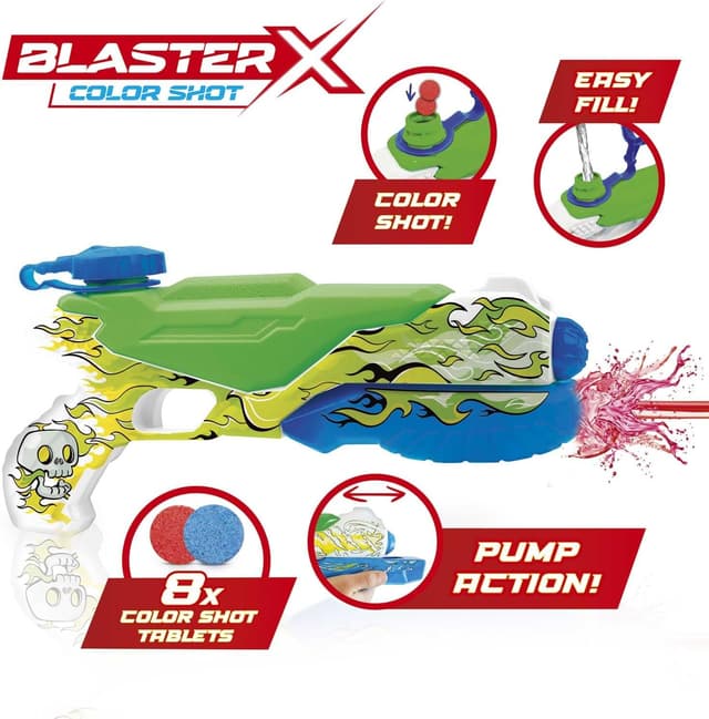 Thumbnail 1 de CRAZE Blaster-X Wasserpistole 40cm 🔫