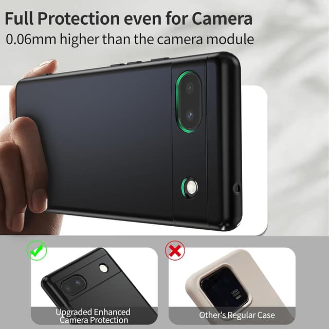 Detalle de Watana Pixel 6a Case Silicone, Soft Touch