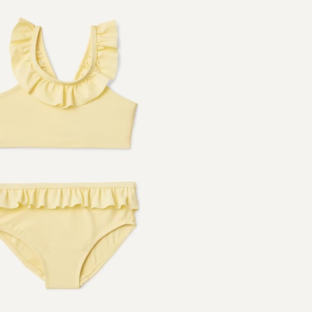 Detalle 2 de Bikini deux pièces à volants pour fille d’Amazon Essentials