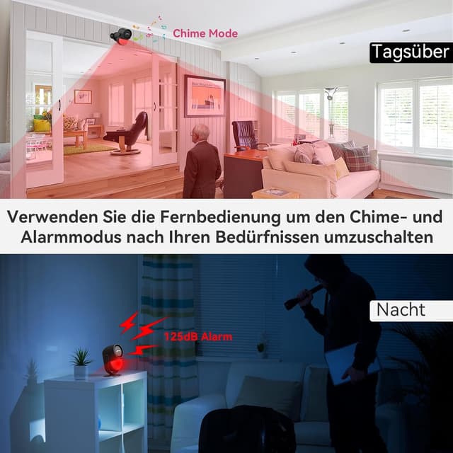 Thumbnail 2 de CPVAN CP2-Pro Bewegungsmelder 125 dB