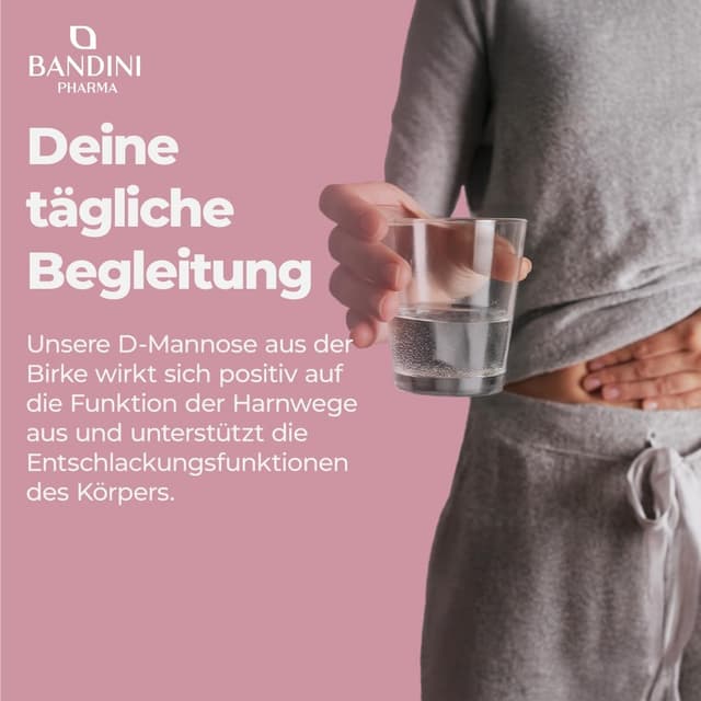 Detalle de BANDINI D Mannose 180 Kapseln für Harnwege