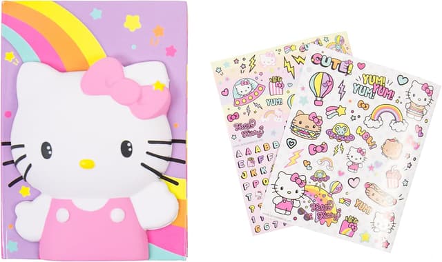 Thumbnail 4 de Hello Kitty Squishy Diary Kit with 60 pages