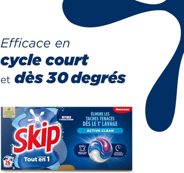 Thumbnail 4 de Skip Active Clean 3 en 1 — 78 lavages