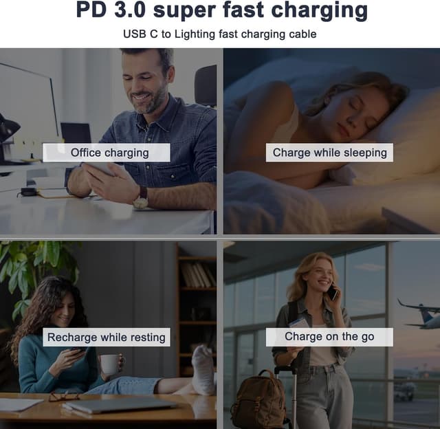 Thumbnail 6 de UWECAN 20W Cargador rápido para iPhone