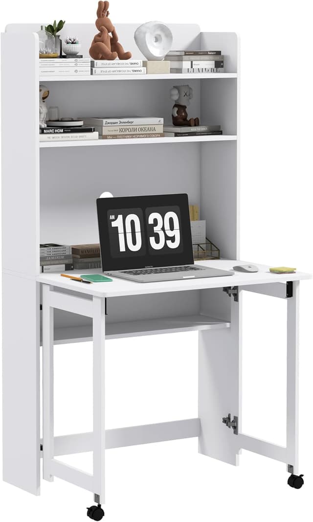 Imagen de HOMCOM Bureau Informatique 80 x 69 x 155 cm en OfertitasTOP