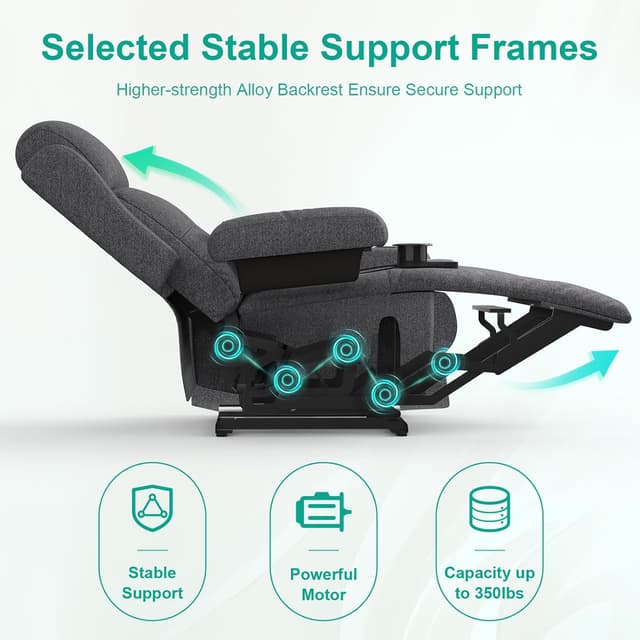 Thumbnail 4 de SQUEBILIFE Relaxsessel 8‑Punkt Massage