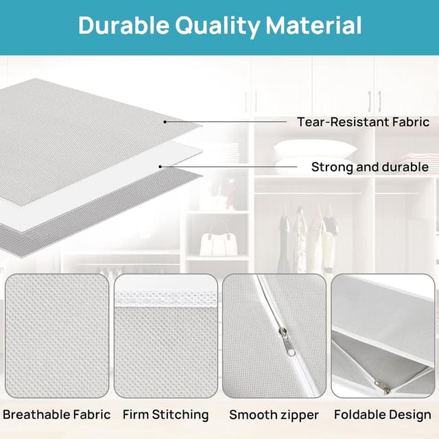 Thumbnail 6 de Vtopmart 12 Pack Drawer Organiser for Underwear