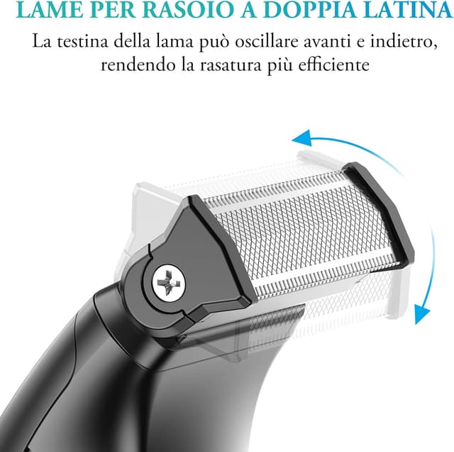 Thumbnail 1 de kensen Rasoio elettrico corpo 2-in-1, autonomia 100 min 🪒