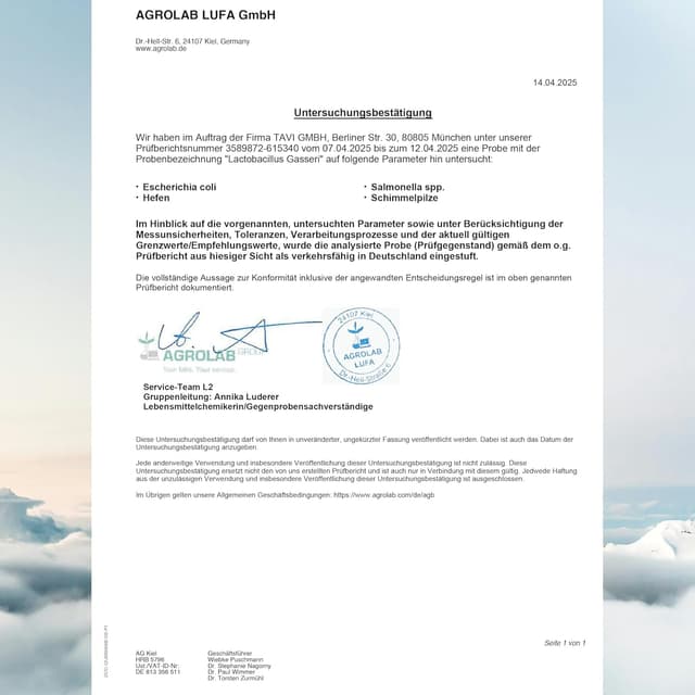 Detalle 2 de Lactobacillus Gasseri Kapseln 45x10^8 kbE