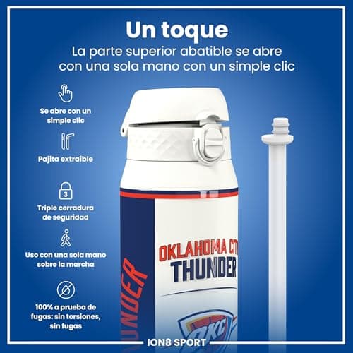 Thumbnail 2 de Gourde NBA Oklahoma City Thunder, 750 ml, étanche ⚙