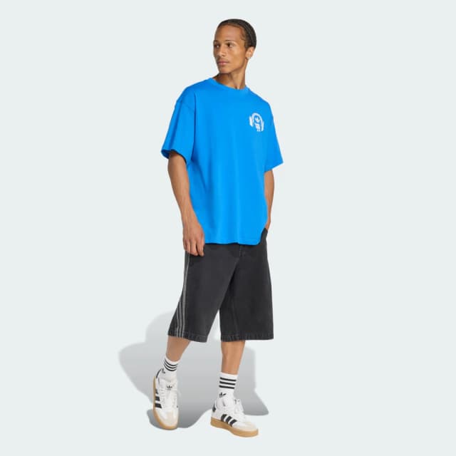 Detalle de Adidas CAMISETA MUSIC FESTS Azul