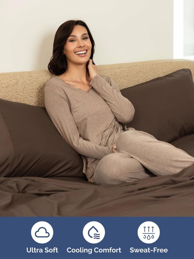 Thumbnail 4 de Queen Deep Pocket Microfiber Sheet Set 21in