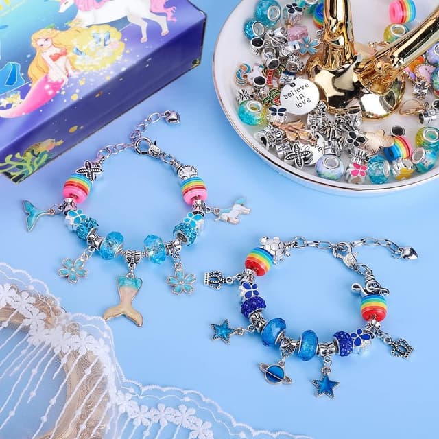 Thumbnail 6 de AIPRIDY 150 Pieces Charm Bracelet Kit