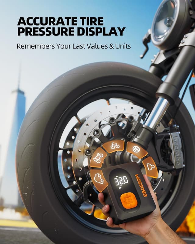 Thumbnail 6 de EBOSSOM Bomba de aire eléctrica 10 bar