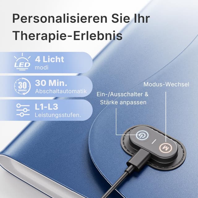 Thumbnail 2 de Hello Face Großer Rotlichttherapie Gürtel 76x30