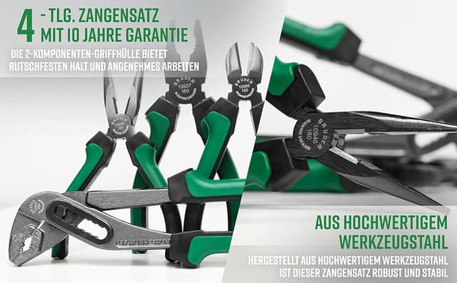 Thumbnail 4 de Mannesmann M10997 - Juego de alicates de 4 piezas