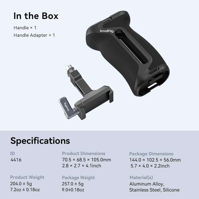 Thumbnail 6 de SmallRig Arca Seitengriff 4416 36 mm