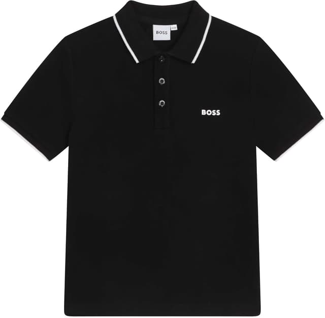 Detalle 1 de BOSS Polo maniche corte cotone