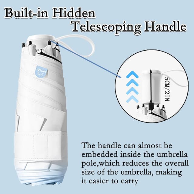 Thumbnail 2 de Travebo Mini Travel Gradient Umbrella