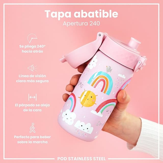 Thumbnail 3 de ion8 Botella Agua Inox 400 ml para niños 🚰