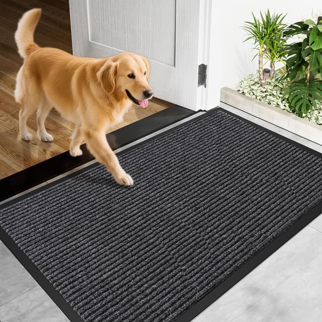 Detalle 2 de Futurwit Front Door Mat, 72" x 36" Heavy Duty Indoor/Outdoor Welcome Mat