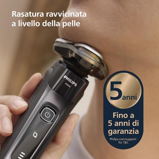 Detalle 2 de Philips Shaver i9000 rasoio elettrico Wet & Dry con SkinIQ