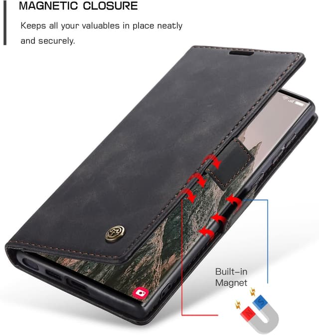 Thumbnail 5 de Monweicz S24 Ultra Hülle Premium Leder