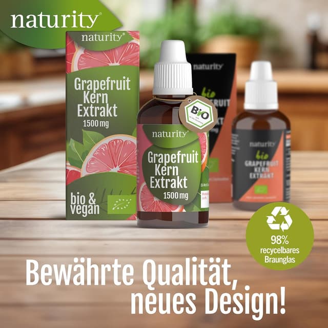 Thumbnail 6 de NATURITY Bio Grapefruitkernextrakt 100 ml 🍊