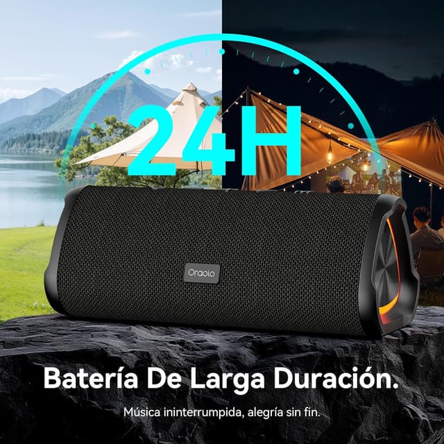 Thumbnail 4 de Oraolo Altavoz Bluetooth Potente 20W