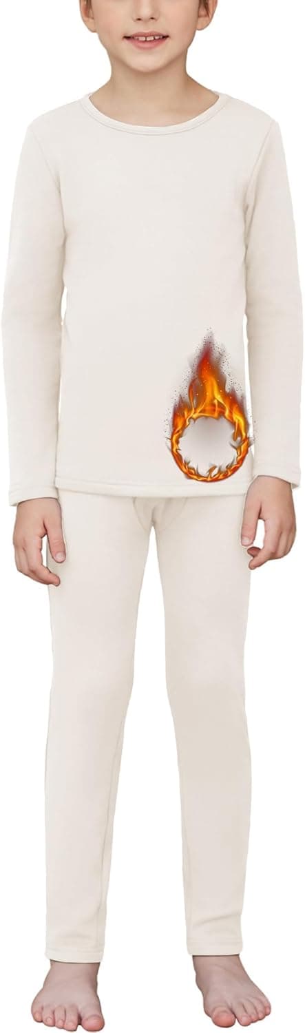 Thumbnail 6 de Ensemble de sous-vêtements thermiques enfants Arshiner (5–12 ans) – pour ski et sport, tissu doux respirant