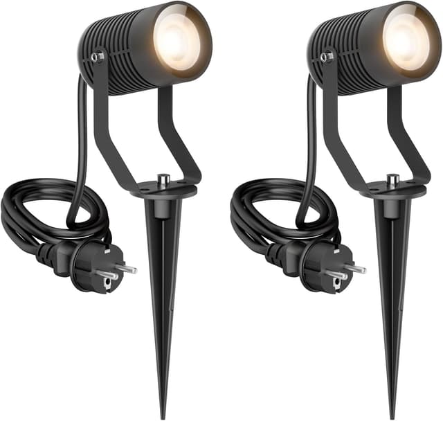 Detalle de Ledscom.de SHINGA spots jardin IP65 2 pièces