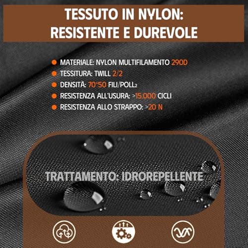 Thumbnail 9 de ONETOALL Bolso Mochila Mujer antirrobo impermeable convertible con bolsillos RFID (negro)