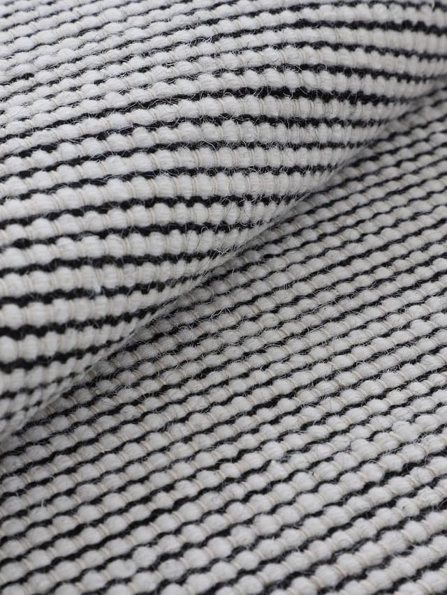 Thumbnail 6 de CarpetFine Alfombra Moderna Mona Negro/Blanco 200x290 cm 🖤🤍