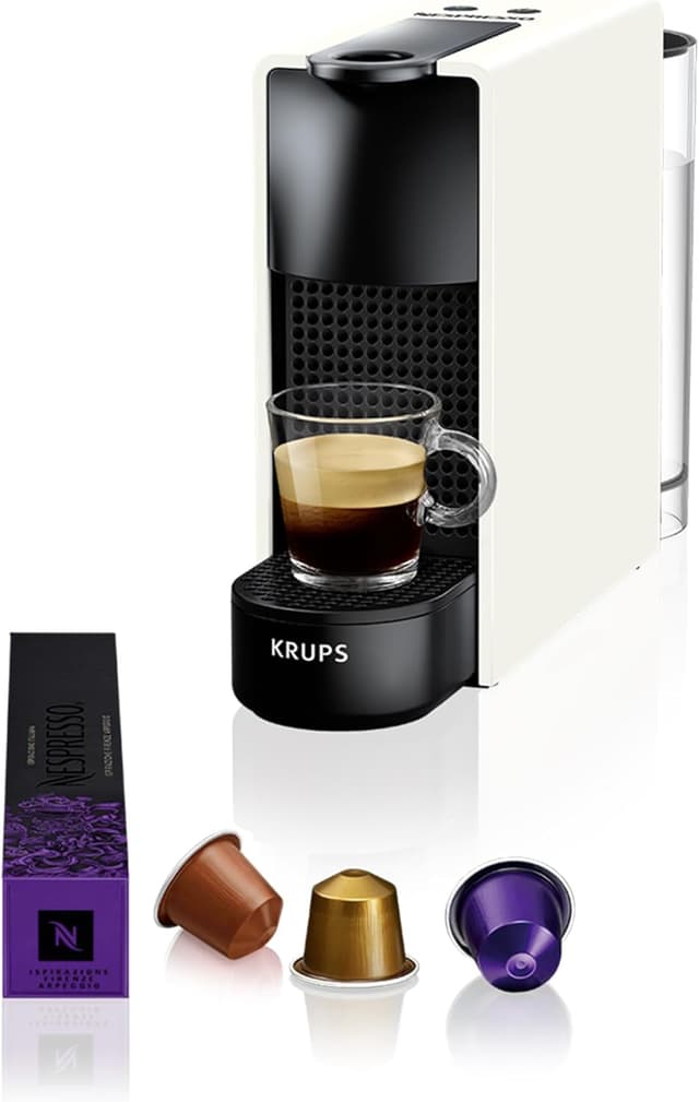 Imagen de Nespresso Krups Essenza Mini XN1101PR5 ☕️ Cafetera Compacta Blanco en OfertitasTOP