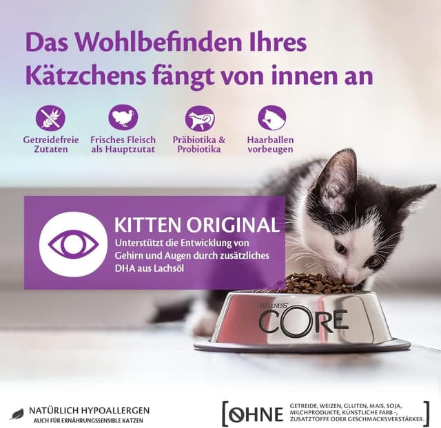 Thumbnail 1 de Wellness CORE Kitten 1,75 kg Katzenfutter 🐱