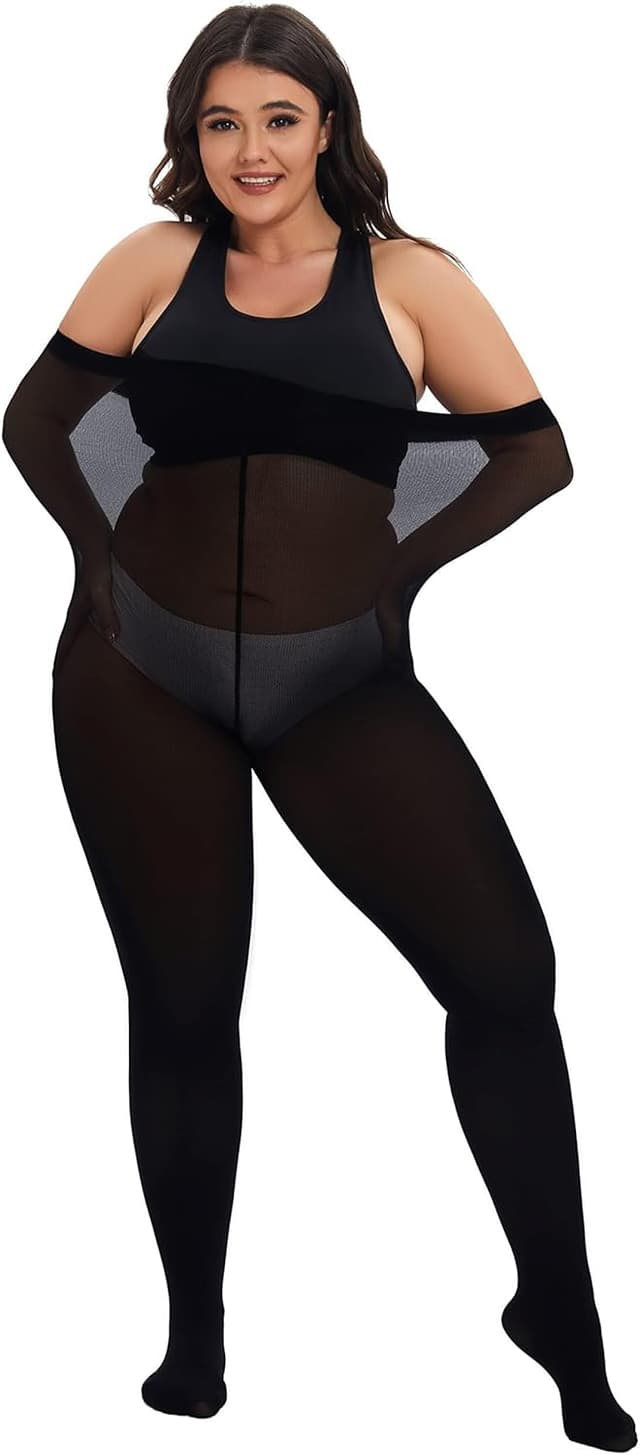 Thumbnail 5 de CozyWow mallas talla grande 80D 1X–4X