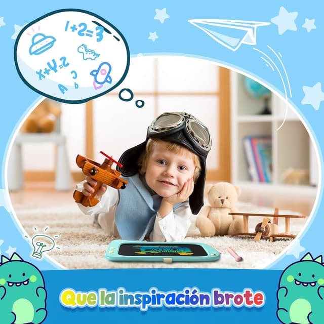 Detalle 2 de ORSEN LCD Schreibtafel 8,5 Zoll Dinosaurier