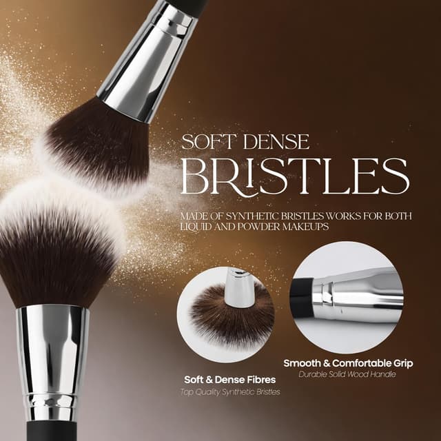 Detalle 1 de Celimait Makeup Brushes Set 12 pcs