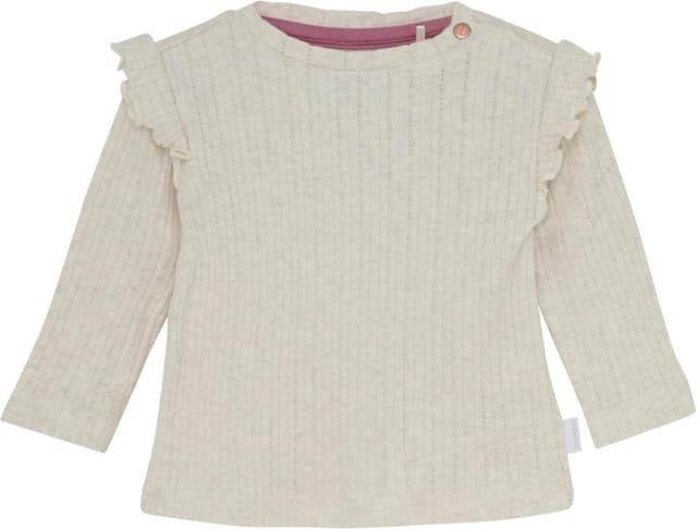 Detalle de Noppies Baby Mädchen Langarmshirt Thornwood mit Druckknopfverschluss (GOTS-zertifiziert)