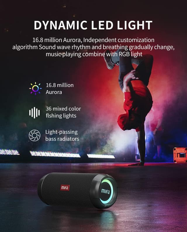 Detalle 1 de MIFA WildRod Bluetooth Lautsprecher 30 W