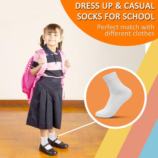 Thumbnail 4 de GENTABY Boys Sports Socks 15 Pairs