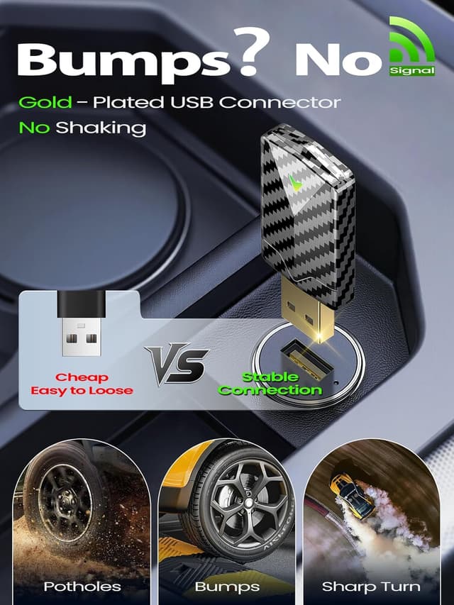 Detalle 2 de Mini Wireless CarPlay Adapter ⚡