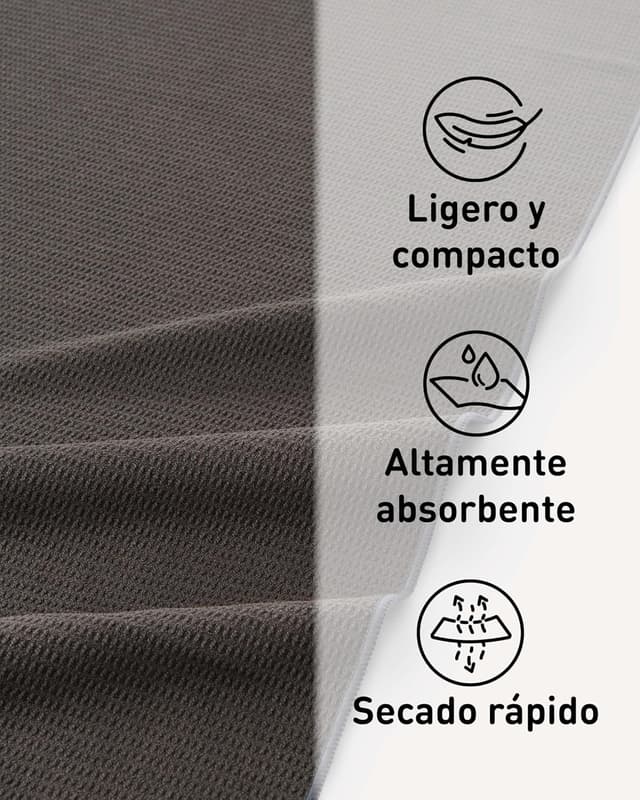 Detalle 2 de Fit-Flip toalla de yoga antideslizante 185x63