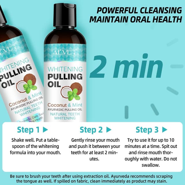 Thumbnail 6 de Oil Pulling 237 ml Aceite de coco para enjuague bucal