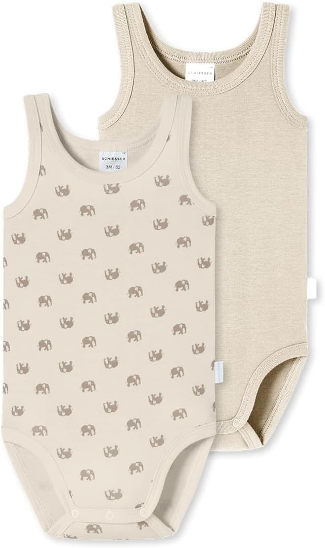 Thumbnail 4 de Schiesser Wickelbody 2er Pack 100% Bio Baumwolle 👶
