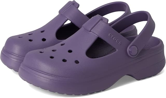 Detalle de Crocs Classic Mary Jane Kids Zuecos Unisex 🎨 Tiza 28/29 EU